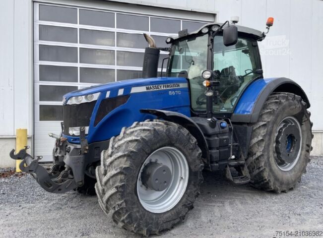 Tracteur Massey Ferguson 8670 Dyna VT