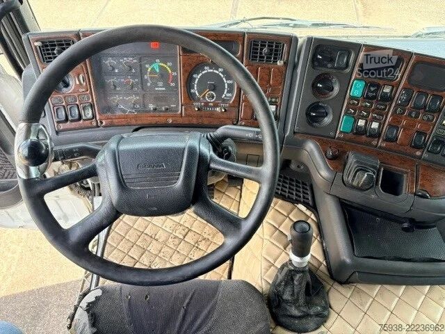 Savivartis Scania R124-470 C 6x4 FULL STEEL KIPPER (MANUAL GEARBO...
