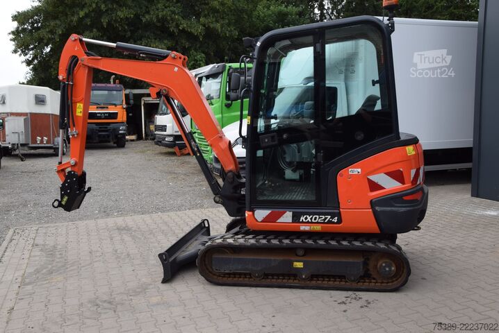 Minikaivinkone Kubota KX 027-4 Minibagger 2,7 Tonnen SW MS03