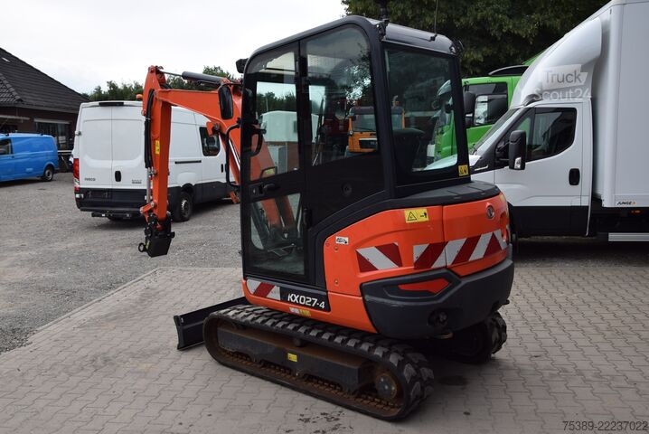 Minikaivinkone Kubota KX 027-4 Minibagger 2,7 Tonnen SW MS03