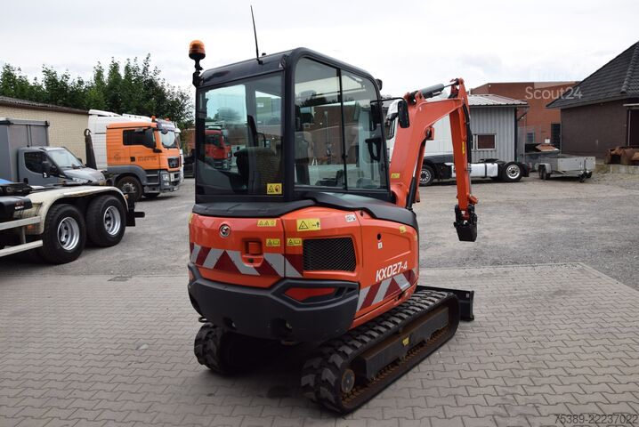 Minikaivinkone Kubota KX 027-4 Minibagger 2,7 Tonnen SW MS03
