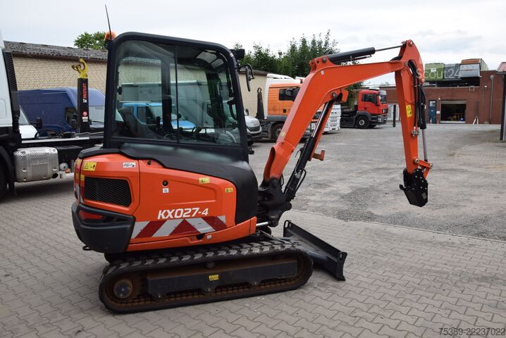 Minikaivinkone Kubota KX 027-4 Minibagger 2,7 Tonnen SW MS03