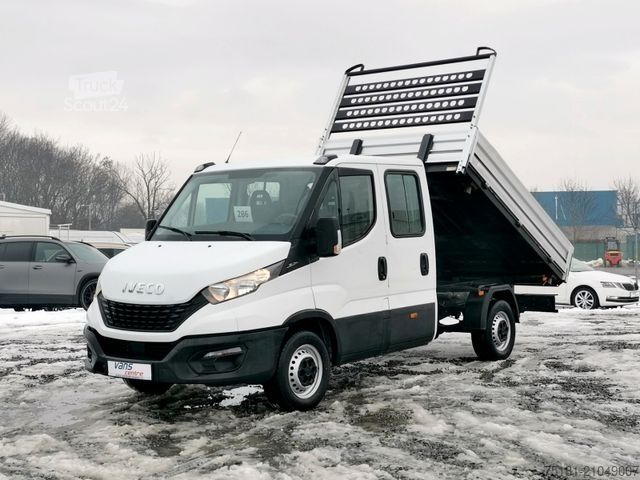 Kiepwagen bestelauto IVECO Daily 35S14 3-SEITENKIPPER /7 SITZE/ AHK 3,5T