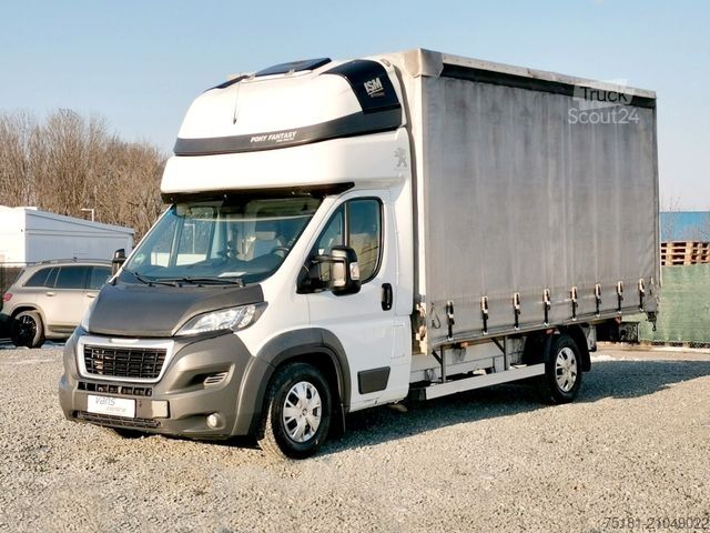 Camion bâché PEUGEOT Boxer 2.2HDI/110kw PRITSCHE 9PAL/ LUFT/ KLIMA