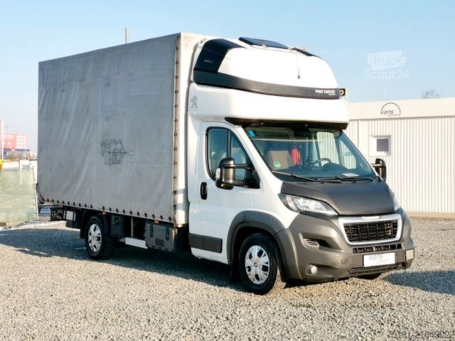Camion bâché PEUGEOT Boxer 2.2HDI/110kw PRITSCHE 9PAL/ LUFT/ KLIMA