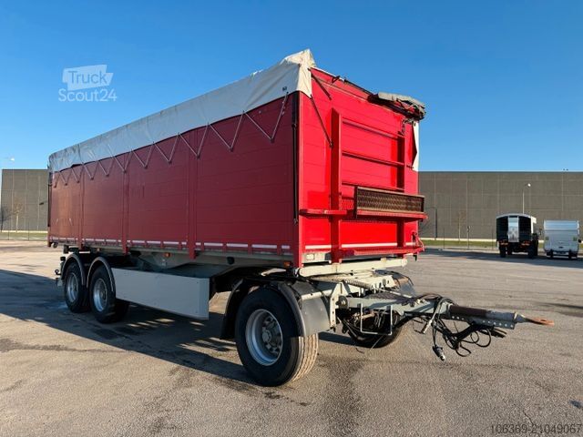 Tresidet tipvognstrailer  SVF 24 t. 3 seiten Getreidekipper Ecotop