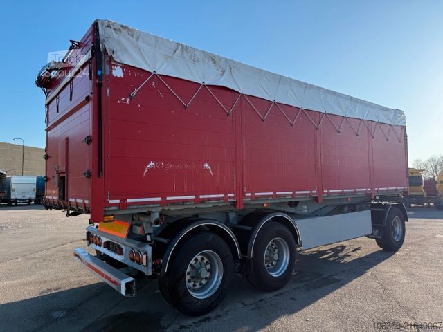 Tresidet tipvognstrailer  SVF 24 t. 3 seiten Getreidekipper Ecotop