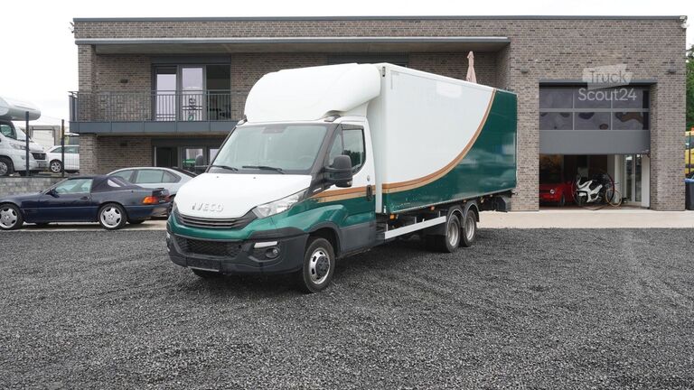 Trekkvogn IVECO 35C21 SZM Clixtar City Trailer Sattel Veldhuizen