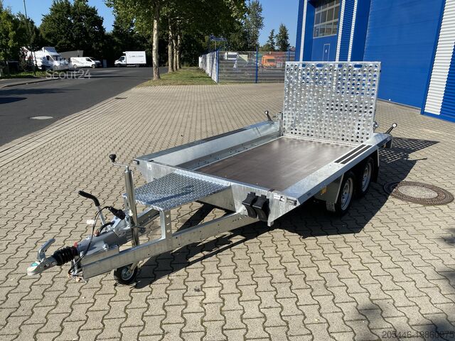 Náves s nízkou podlahou s nosnosťou 2904 kg Martz Tieflader Maschinenanhänger 3500KG