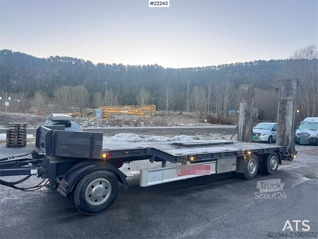 Carregador baixo Damm Machinery Trailer