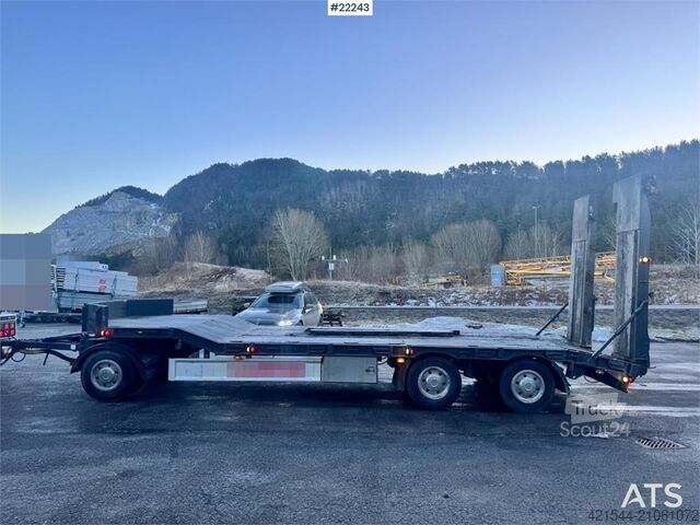 Carregador baixo Damm Machinery Trailer