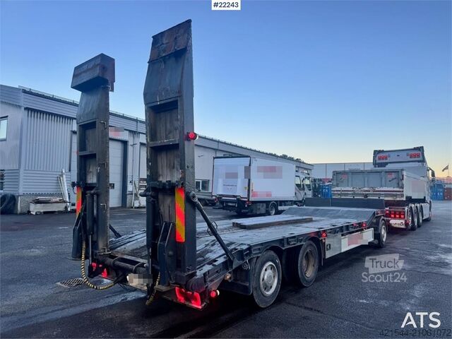 Carregador baixo Damm Machinery Trailer