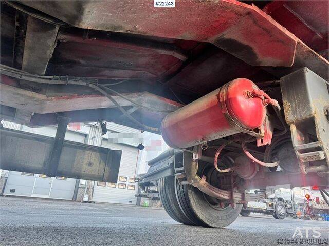 Carregador baixo Damm Machinery Trailer