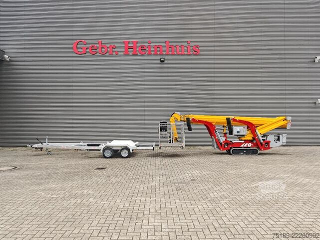 Teleskopska platforma Teupen Leo 23 T Including Trailer!