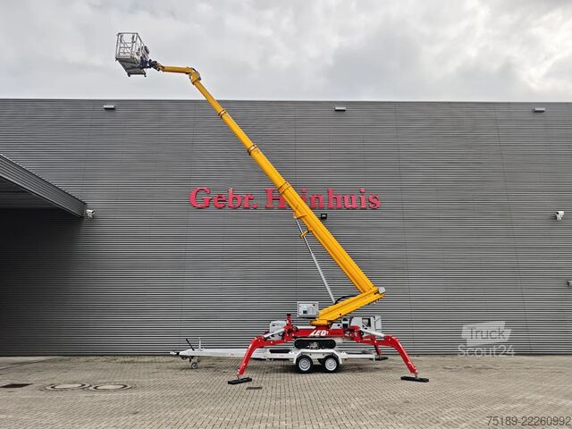 Teleskopska platforma Teupen Leo 23 T Including Trailer!