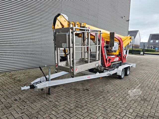Teleskopska platforma Teupen Leo 23 T Including Trailer!