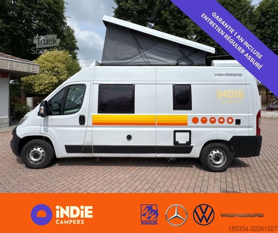 Karavan/obytný vůz 2024Fiat Ducato Weinsberg Carabus Manuel | Toit relevable
