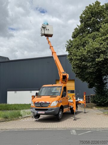 Platforma de lucru aeriană Mercedes-Benz SPRINTER 516 - Ruthmann TB220 - 131 TKm