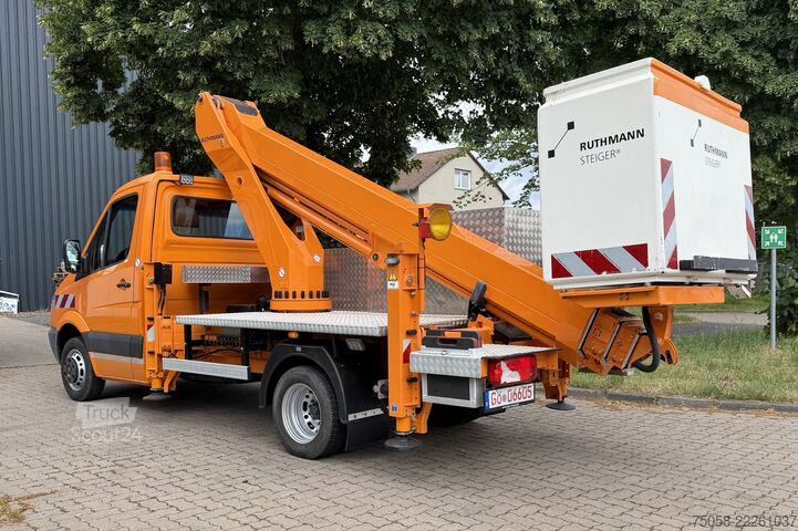 Platforma de lucru aeriană Mercedes-Benz SPRINTER 516 - Ruthmann TB220 - 131 TKm