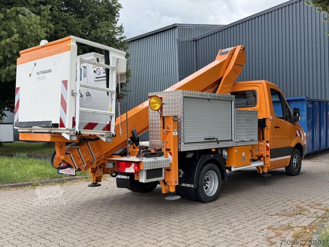 Platforma de lucru aeriană Mercedes-Benz SPRINTER 516 - Ruthmann TB220 - 131 TKm