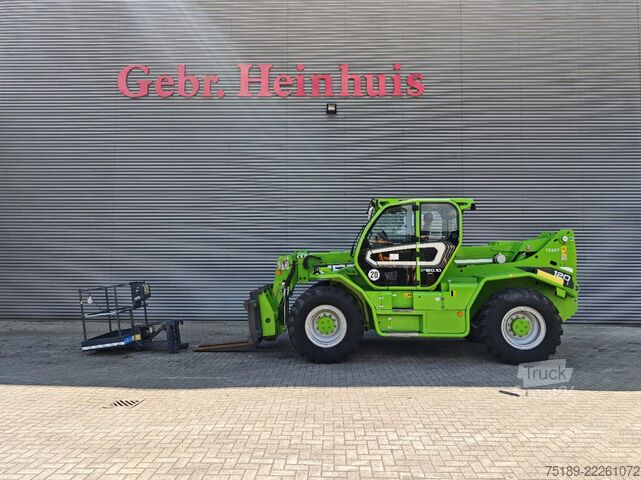 Teleskopski nakladalnik Merlo P120.10 HM Forks + Basket 750 Hours!