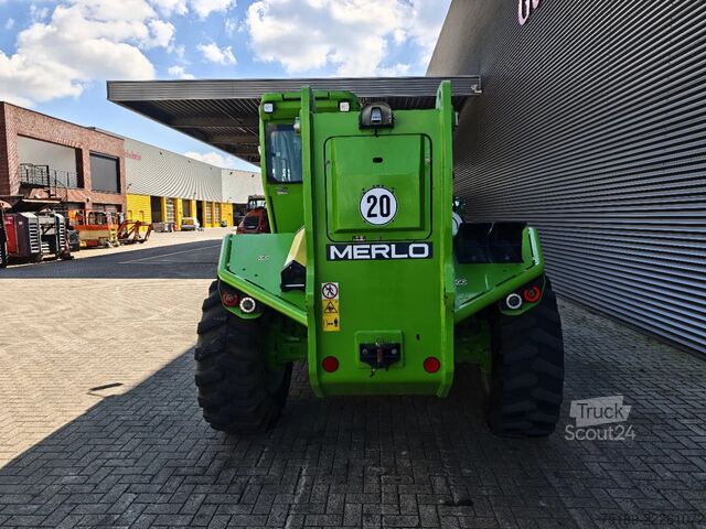 Teleskopski nakladalnik Merlo P120.10 HM Forks + Basket 750 Hours!