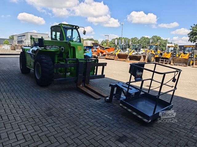 Teleskopski nakladalnik Merlo P120.10 HM Forks + Basket 750 Hours!