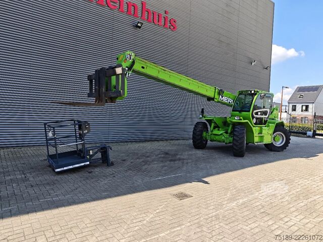 Teleskopski nakladalnik Merlo P120.10 HM Forks + Basket 750 Hours!