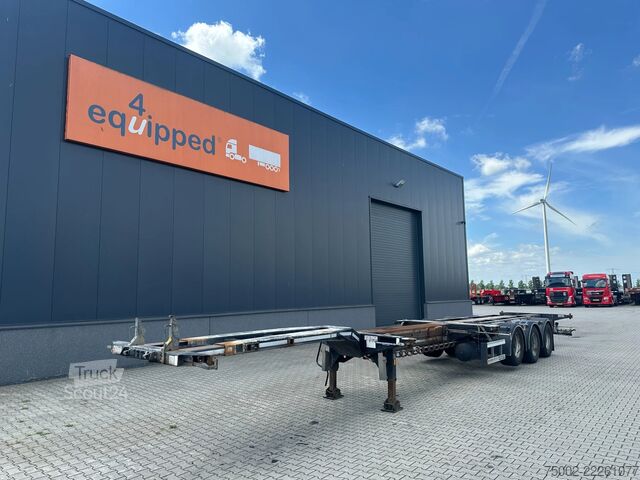 Transport av containere D-TEC FLEXITRAILER / 45FT HC MULTI / BPW + drumbrakes...