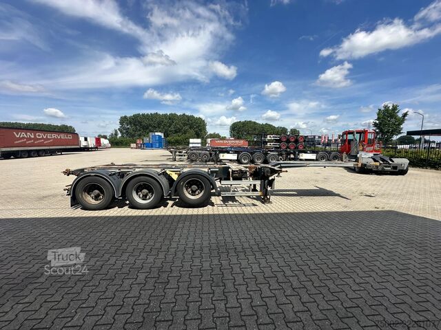 Transport av containere D-TEC FLEXITRAILER / 45FT HC MULTI / BPW + drumbrakes...