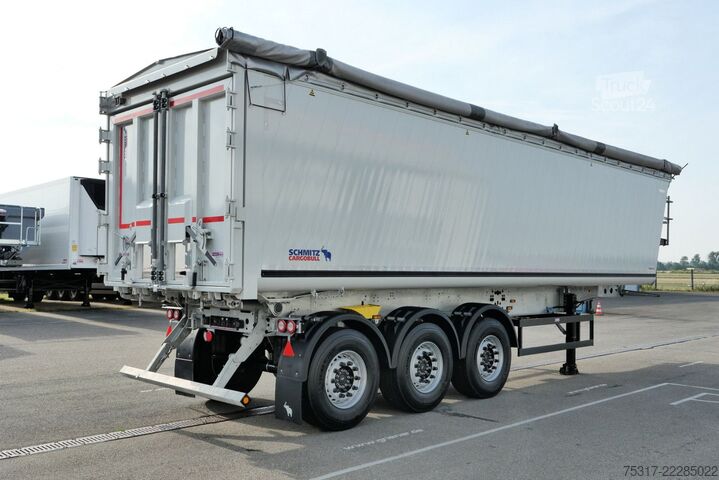 Semirimorchio ribaltabile SCHMITZ CARGOBULL SKI 24 SL 9,6/ 50 m³ MULTITÜRE 6190 kg/GETREIDE