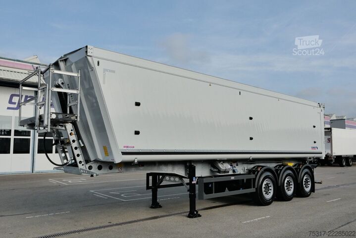Semirimorchio ribaltabile SCHMITZ CARGOBULL SKI 24 SL 9,6/ 50 m³ MULTITÜRE 6190 kg/GETREIDE