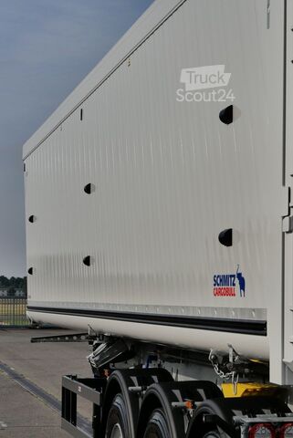 Semirimorchio ribaltabile SCHMITZ CARGOBULL SKI 24 SL 9,6/ 50 m³ MULTITÜRE 6190 kg/GETREIDE