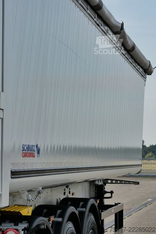 Semirimorchio ribaltabile SCHMITZ CARGOBULL SKI 24 SL 9,6/ 50 m³ MULTITÜRE 6190 kg/GETREIDE