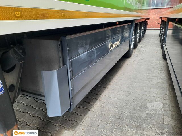 Koeloplegger KRONE SDR 27 Doppelstock Liftachse Palettenkasten Alu