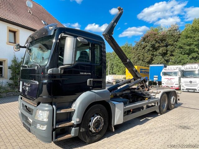 Kanca kasalı yük kamyonu (roll-off) MAN TGS 26.440 6x2 BLL Meiller RK 20.70 Lenk/Lift