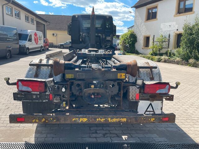 Kanca kasalı yük kamyonu (roll-off) MAN TGS 26.440 6x2 BLL Meiller RK 20.70 Lenk/Lift