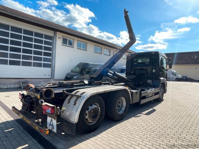 Kanca kasalı yük kamyonu (roll-off) MAN TGS 26.440 6x2 BLL Meiller RK 20.70 Lenk/Lift