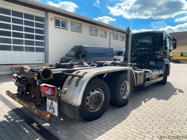 Kanca kasalı yük kamyonu (roll-off) MAN TGS 26.440 6x2 BLL Meiller RK 20.70 Lenk/Lift