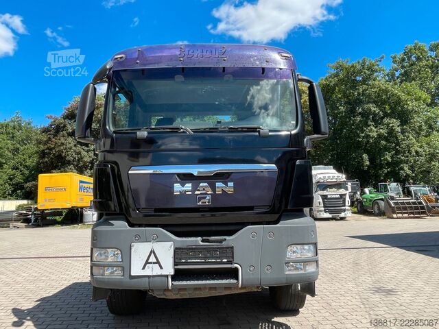 شاحنة قلابة MAN TGS 18.360 4x2 BL Absetzer Meiller AK12MT Klima