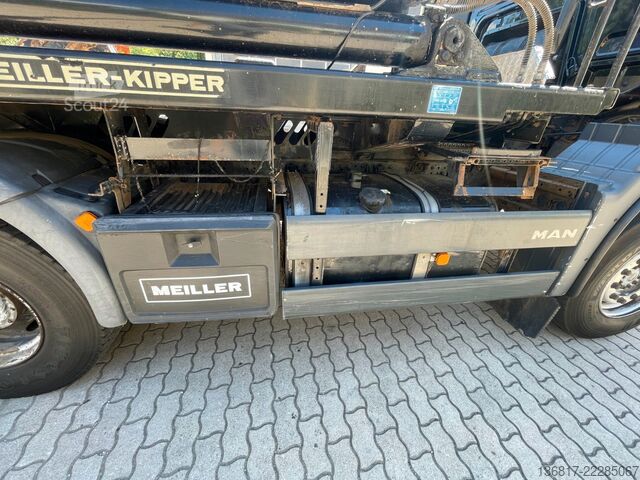 شاحنة قلابة MAN TGS 18.360 4x2 BL Absetzer Meiller AK12MT Klima