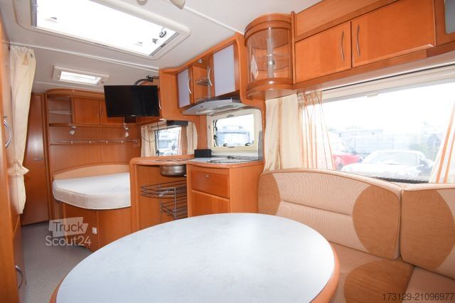 Wohnwagen LMC LORD EXQUISIT 560 HTD DOPELLBETT MOVER ALDE ALU