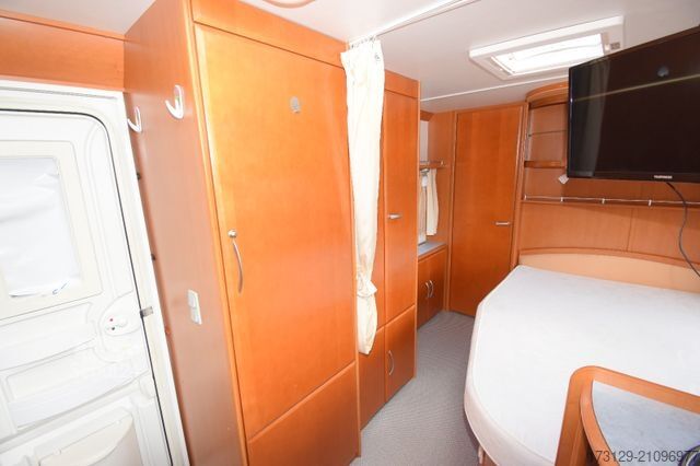 Wohnwagen LMC LORD EXQUISIT 560 HTD DOPELLBETT MOVER ALDE ALU