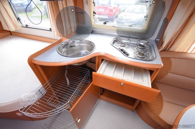 Wohnwagen LMC LORD EXQUISIT 560 HTD DOPELLBETT MOVER ALDE ALU