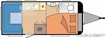 Wohnwagen LMC LORD EXQUISIT 560 HTD DOPELLBETT MOVER ALDE ALU