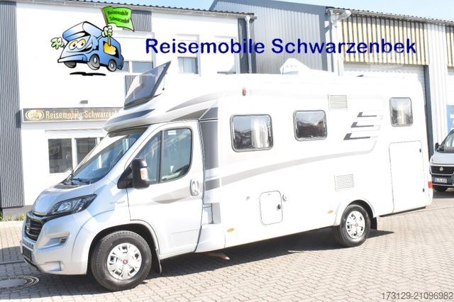 Halvintegreret autocamper HYMER/ERIBA T 568 SL 2xKLIMA SOLAR SAT+TV KAM 150PS 4,5T.