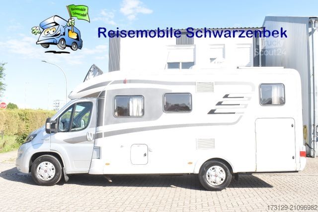 Halvintegreret autocamper HYMER/ERIBA T 568 SL 2xKLIMA SOLAR SAT+TV KAM 150PS 4,5T.