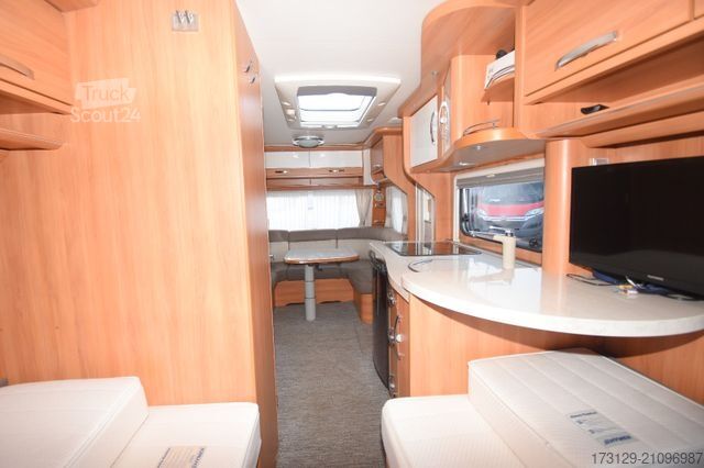 Campingvogn HYMER/ERIBA NOVA 495 LUXUSLINE EINZELBETTEN MOVER TV MARKISE