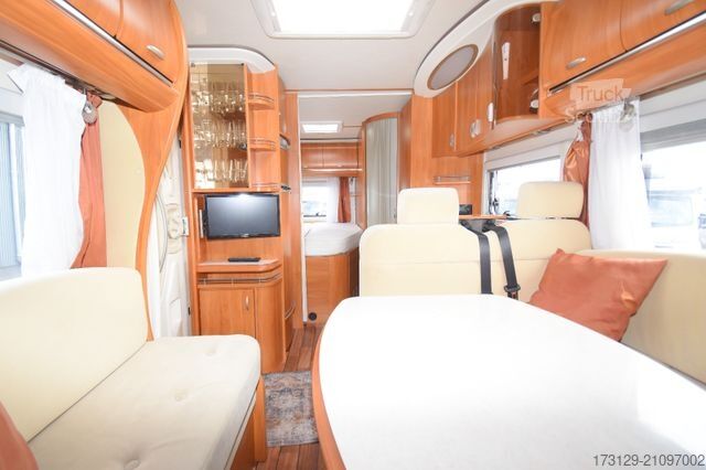 Ημιενσωματωμένο αυτοκινούμενο τροχόσπιτο HOBBY T 650 FLC TBETT +TV SOLAR LUFTFE