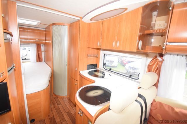 Ημιενσωματωμένο αυτοκινούμενο τροχόσπιτο HOBBY T 650 FLC TBETT +TV SOLAR LUFTFE